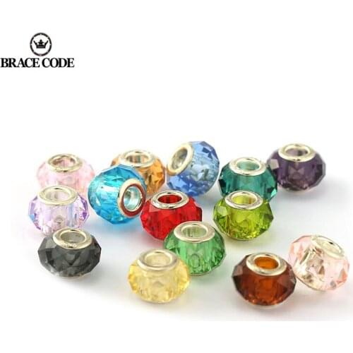 Cross-border Hot Selling Childrens Creative Diy Handmade Crystal Ladies Bracelet Jewelry Women Crystal Faceted Beads Accessories