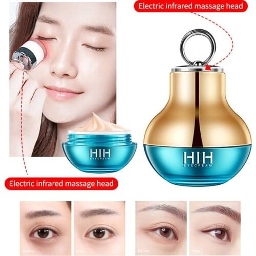 HOT Eye Cream With Massager Anti-wrinkle Moisturizing Whitening Micro-vibration Massage Eye Care Against Puffiness And Bag TSLM2