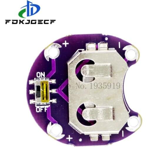 LilyPad Coin Cell Battery Holder CR2032 Battery Mount Module
