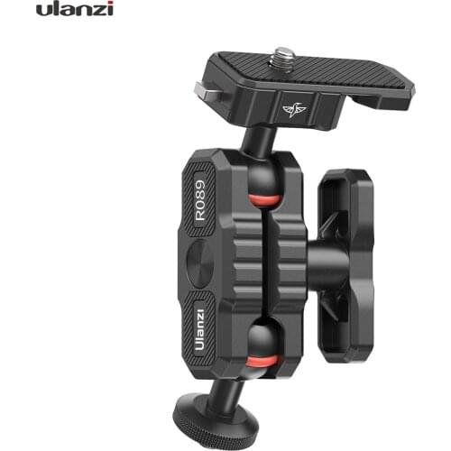 Ulanzi Articulating Friction Arm Field Monitor Mounting Bracket Double Ball Head 2KG Payload for Camera Field Monitor Mounting