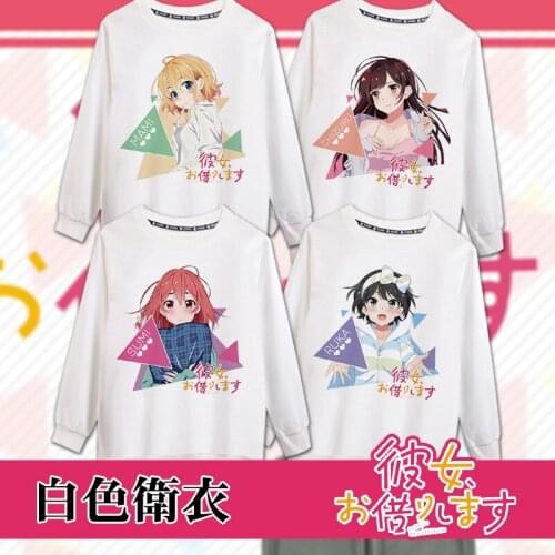 Anime Rent A Girlfriend Kanojo Okarishimasu Chizuru Mizuhara Nanami Cosplay Sweatshirt Autumn Winter UPPERS Pullover Coat Tops