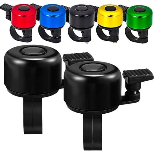 1pc Bicycle Bell Alloy Mountain Road Bike Horn Sound Alarm For Safety Cycling Handlebar Metal Ring Bicycle Call Bike Accessories