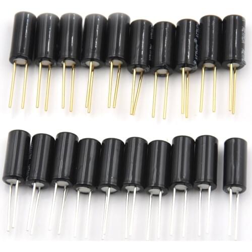 10PCS SW520D Vibration Sensor Metal Ball Tilt Shaking Switch 5.2*11.5 SW-520D Tilt Shaking Position Switches Gold/Silver Plated