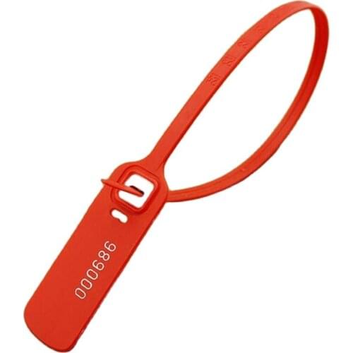 30pcs Plastic Seal disposable anti-theft cable tie 300mm long security seals for container truck