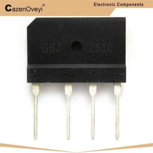 5pcs/lot KBJ2510 GBJ2510 KBJ 2510 25A1000V DIP-4 new original In Stock