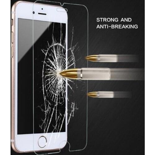 Hopeboth 100pcs HD Clear 2.5D Tempered Glass screen protector for iPhone12 xs max xr 8 8 plus X 5 5S SE 6 6plus 6s 7 7 plus film