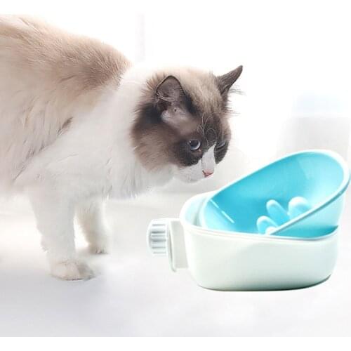 Pet Bowls Durable Dog Food Water Feeder Detachable Puppy Kittens Hanging Bowls Cat Eating Drinking Dishes Dog Bowl Pet Supplies