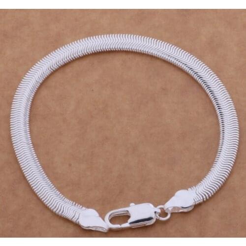 Wholesale High quality silver plated Fashion jewelry Bangles bracelet WB-147