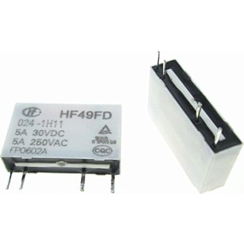 HOT NEW relay HF49FD-024-1H11 HF49F-024-1H1 HF49F 024-1H1 HF49FD 024-1H11-24VDC JZC-49F 024-1H11 24VDC 0241H11 24VDC 24V DIP4