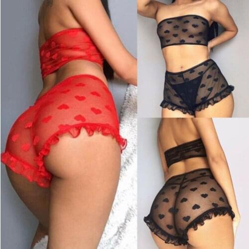 Sexy Women Lingerie Lace Babydoll Underwear Ladies Extoic Sets Nightwear G-String Set New Mujer erotic costumes