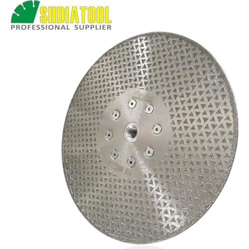 SHDIATOOL 9"/230mm electroplated diamond cutting and grinding discs for granite & marble