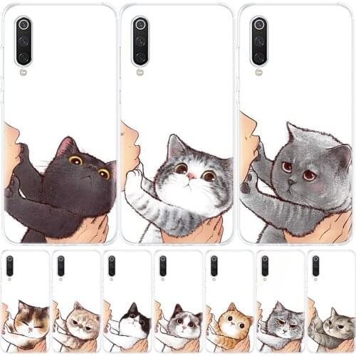 Kiss My Lovely Cat Kitten Silicon Phone Case For Xiaomi Redmi Note 10 9 8 9S 8T 7 6 5 6A 7A 8A 9A 9C Pro Customized Cover Coque
