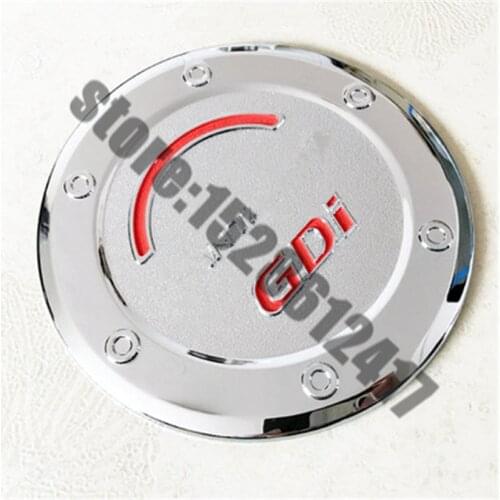 Car styling for Hyundai Santa Fe /ix45 2007~2012 ABS Chrome Fuel Tank Cover Gas Tank Cover Trim