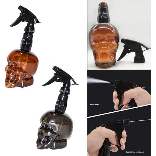 350ml New Retro Skull Shaped Liquid Dispenser Bottling Creative Lotion Shower Foam Shampoo Household Refillable Bottles
