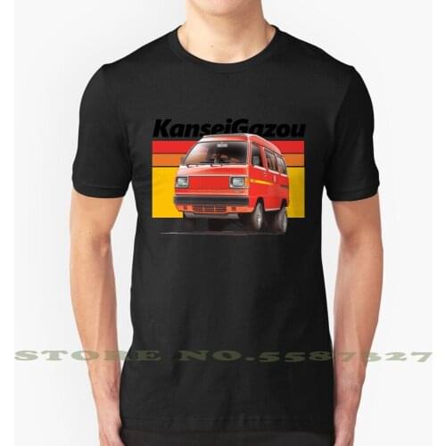 Acty - Kei Van Drag Cool Design Trendy T-Shirt Tee Kei Jdm Van 3 Cyl Kei Jidosha Japanese Funny Cars 80S Axesent Kanseigazou