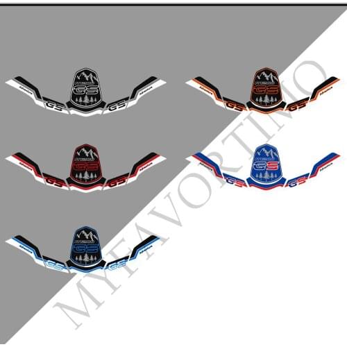 Tank Pad Protector Trunk Luggage Aluminium For BMW R 1200 GS R1200GS GSA Cases Fairing Fender Windshield Handguard Adventure