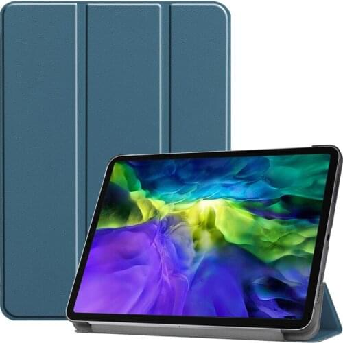 Business Tablet Case For iPad pro 11 inch 2020 2018 Folding PU Leather Flip Stand cover Protective Shell Funda