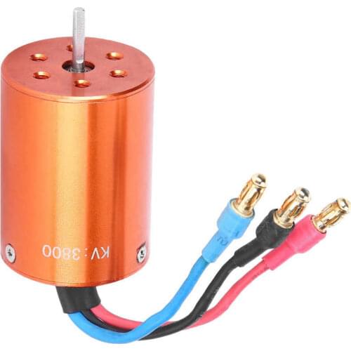 RC Parts 3800KV Metal Motor 2838 RC Accessory Fit for 1/12 1/14 RC Car Boat 2.3mm Shaft RC Toy Accessory