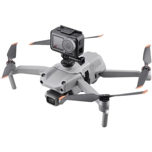 Top Extension Kit Camera Fill Light Bracket Mount Holder Compatible with Mavic Air 2S/Insta 360 Go 2/Hero Action Cameras