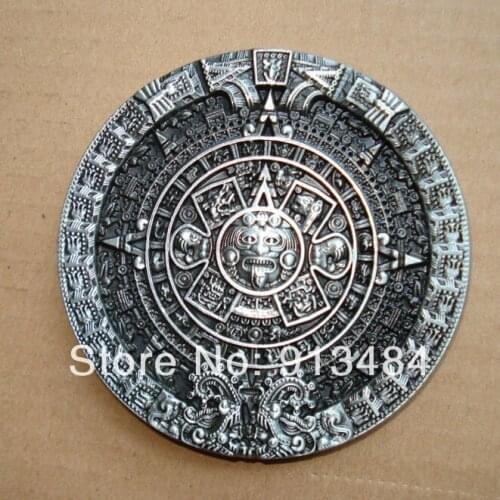 New belt buckle JF-B047 AZTEC CALENDAR BELT BUCKLE
