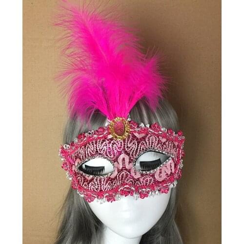 Wholesale High Quality Halloween Lace Venetian Mask Masquerade Carnival Masked Ball Fancy Dress Costume New 8 Style