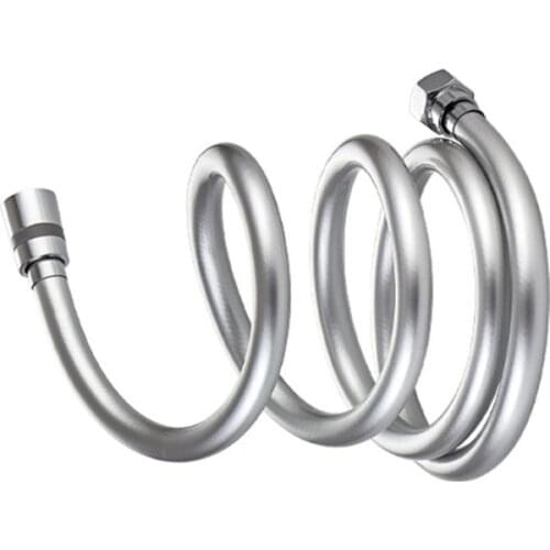 1.5/2/3m PVC Smooth Shower Hose High Pressure Thickening Handheld Head Flexible Anti Winding For Bath Parts Accessories