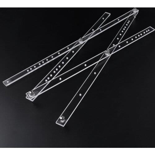 50cm Scale Folding Ruler Pantograph Copy Rluer Drawing Enlarger Reducer Tool
