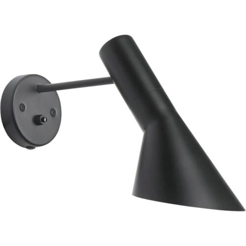 Modern Wall Lamp Sconce LED Black White Wall Lights Up Down fixtures 220v E27 for Home Lighting Indoor Bedside Stair Bedroom