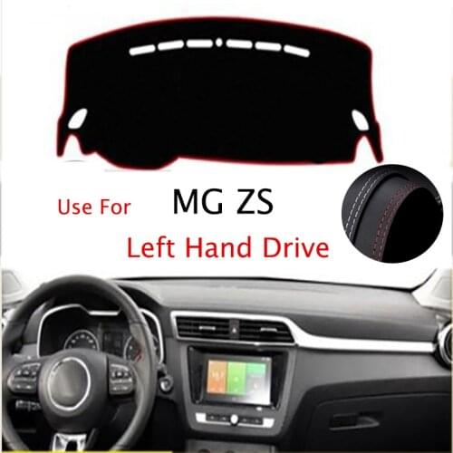 TAIJS Factory Anti cracking Classic Casual Leather Car Dashboard Cover For MG ZS Left hand drive