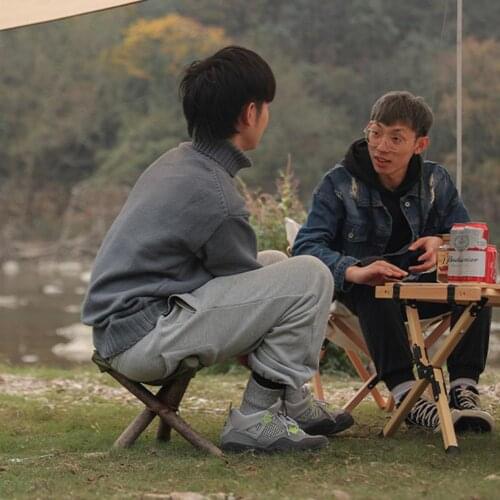 Picnic barbecue triangle stool cloth triangle fishing stool cloth portable waterproof camping hiking fishing stool cloth