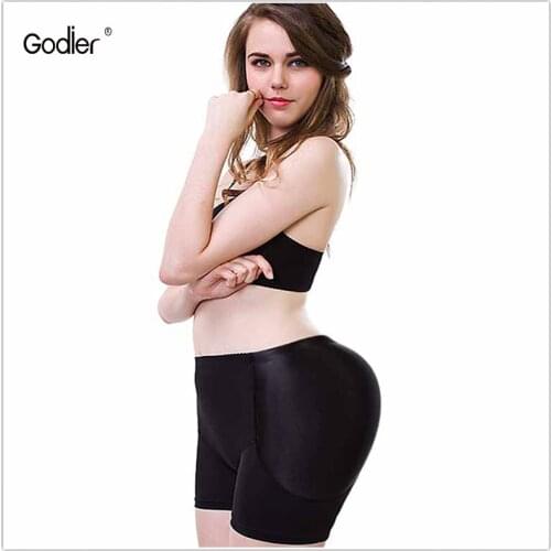 Godier Buttock Fake Butt Pants Non-trace Padded Hips Pads Carry Buttock False Ass False Hip Push Up Panties Butt Underwear Panty