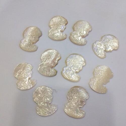 1Pcs Beauty-shaped Shell Loose Beads Charms For DIY Necklace Bracelet Anklet Furniture Accessories Sewing Craft Jewelry