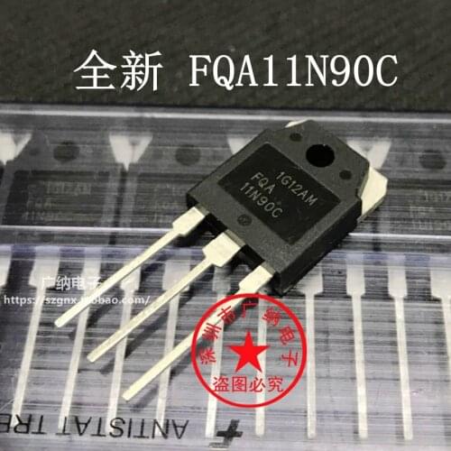 10PCS-20PCS FQA11N90C 11N90C TO-247 New and original MOSFET N-CH 900V 11A TO-3P IC Best quality