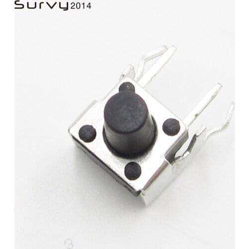 20pcs 6*6*6MM Panel PCB Momentary Tactile Tact Push Button Micro Switch 4 Pin DIP Light Touch 6x6x6 mm diy electronics