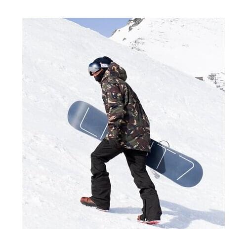 2021 GSOU SNOW Men Ski Suit Snowboard Jacket Pant Winter Clothing Trouser Windproof Waterproof Outdoor Sport Wear Male Suit Set