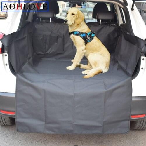 Dog car mats pet car mats anti-dirty waterproof non-slip trunk dog cushions thickened bite-resistant car dog mats