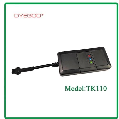 DYEGOO TK110 Vehicle Car Motorcycle Oil-Cut Multiple Alarm GPS Tracker Hi Speed Platform Android Apple APP