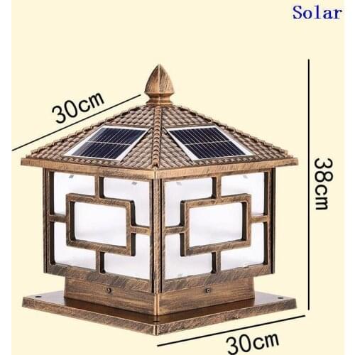 Exterior Bollard Led Lighting Terraza Y Jardin Decoracion Outdoor Spotlight Luminaire Exterieur Solar Garden Landscape Light