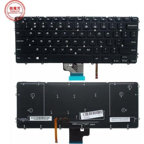 NEW English Layout Keyboard For Dell Precision M3800 XPS15 XPS 15-9530 15 9530 US Backlit 0HYYWM