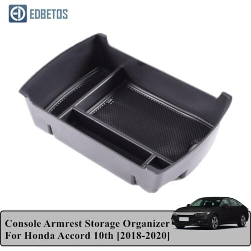Console Armrest Storage Organizer For Honda Accord 10th 2018 2019 2020 Accessories Accord 10th Armrest Storage Glove Box Accord