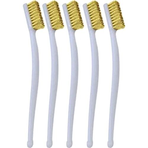 Durable 3D Printer Cleaner Tool Copper Wire Toothbrush Hot Bed Cleaning Parts 3D Printer Parts & Accessories