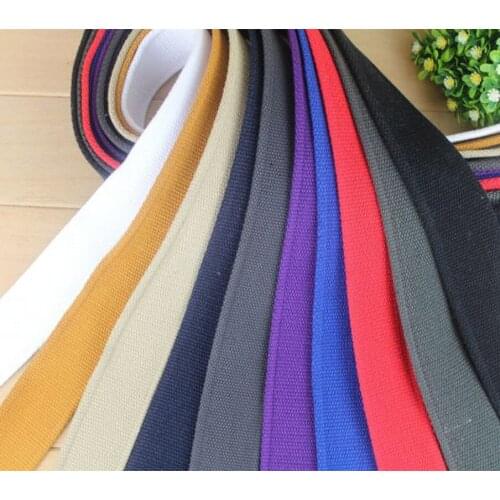 10 Meter 4.5cmWidth Thick Polyester Cotton Webbing Bag Straps Belt Sling Seat belt webbing Very Strong Thickness 2.2mm