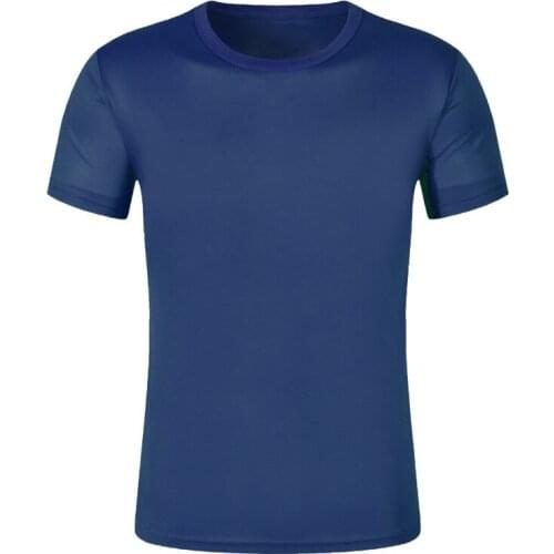 T-shirt outdoor cotton short sleeve round collar