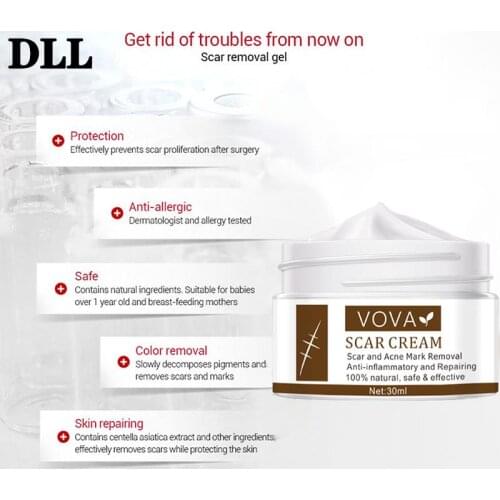 Repairer Skin Anti Inflammatory Pigment Precipitation Gel Ointment Products Scar Cream Remove Scar Acne Mark Removal30ml