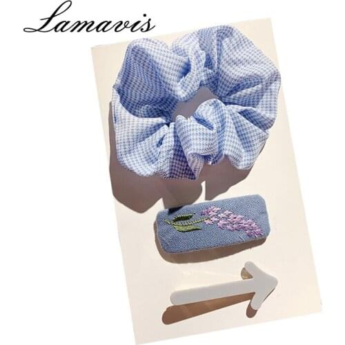 ChildrenS Hairpin Headdress Girls Baby Hairpin Princess Little Girl Head Flower Large Intestine Hair Ring Rubber Band Female