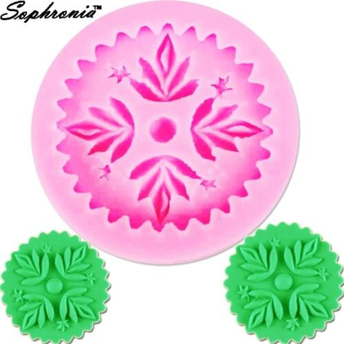 10PCS/SET Fondant Window grilles Relief Wedding decoration Silicone Mould baking Fondant Sugar Craft DIY Cake M628, 6.3*0.8cm