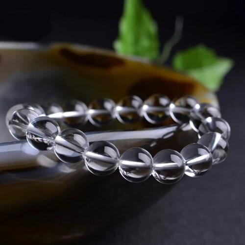 AAAA Natural Crystal White Quartz Crystal Bracelet Men And Women Jewelry Gift