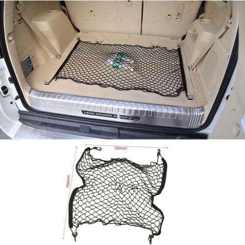 Car Trunk Mesh Net Cargo Organizer for Toyota C-HR Matrix Mirai FUN WAY AURIS JPN Taxi AVALON Century Rush Fortuner Harrier