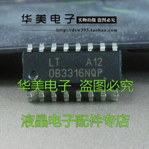 Free Delivery.OB3316NQP Genuine LCD power chip