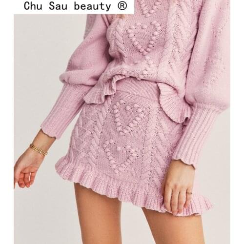 Chu Sau beauty Women's Knitted Skirts